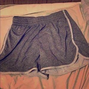 Small grey champion active wear shorts